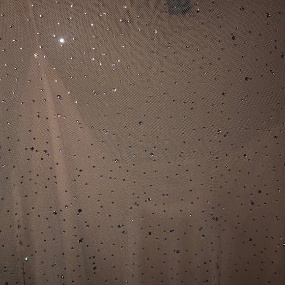 Sparkly studded mesh dress plus size - Picture 3 of 4